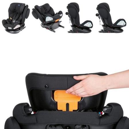 Imagem de Cadeira Para Carro Unico Plus 360 Isofix 0-36kg Chicco - Black