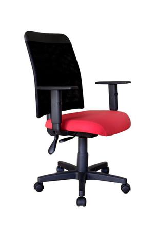Imagem de Cadeira para Escritório e Home Office Linha Conti Vermelho