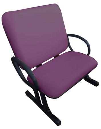 Imagem de Cadeira para Escritório para Obesos até 250kg Roxo