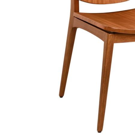 Cadeira para Mesa de Jantar Tami 48cm Madeira Maciça - Sallar Home Imagem de Cadeira para Mesa de Jantar Tami 48cm Madeira Maciça - Sallar Home
