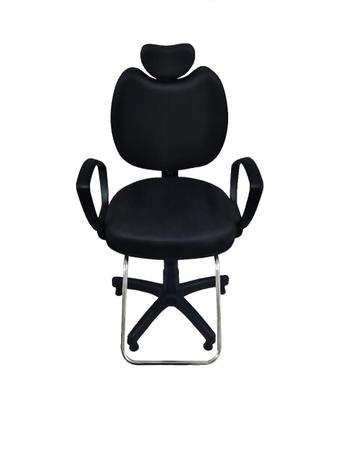Imagem de cadeira para salão cabeleireiro cadeira salão de beleza Preto