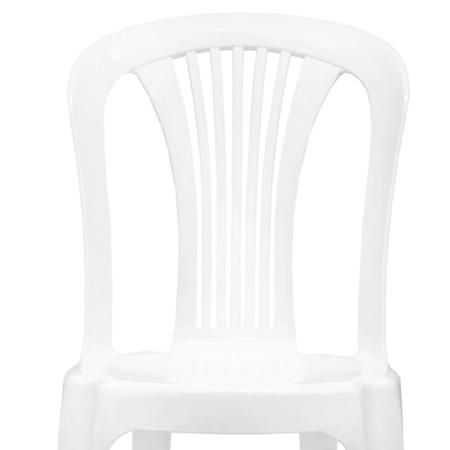 Imagem de Cadeira Plástica Bistrô Branca