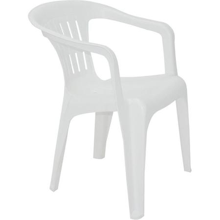 Cadeira Plástica Tramontina Atalaia, com Braço, Branca - 92210010 : : Casa
