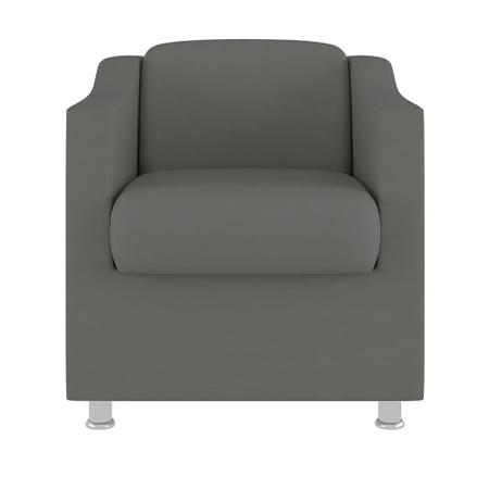 Imagem de Cadeira Poltrona Decorativa Reforçada Sala de Espera  Balaqui Decor