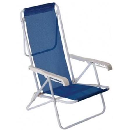 Imagem de Cadeira Reclinável Mor Sannet, 8 Posições, Azul