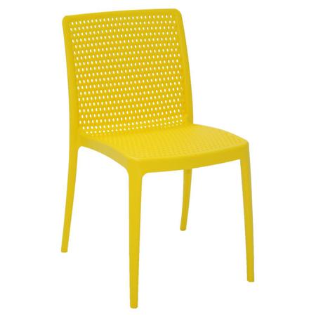 Imagem de Cadeira Tramontina Isabelle em Polipropileno e Fibra de Vidro Amarelo