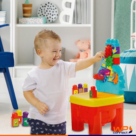 Cadeirinha de Brinquedo Infantil com Blocos de Montar - Wp Connect
