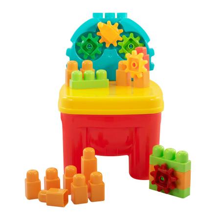 Cadeirinha de Brinquedo Infantil com Blocos de Montar - Wp Connect