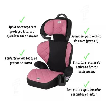 Imagem de Cadeirinha Infantil cadeira de criança para Auto com Assento