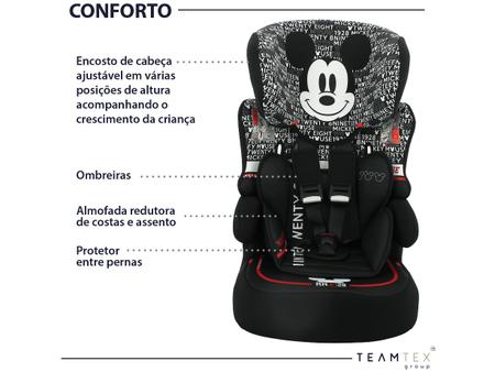 Imagem de Cadeirinha para Auto Disney Kalle Mickey Mouse Typo 9 a 36kg