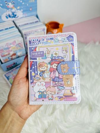 Mini Caderneta Kawaii Fofa com 70 Folhas Pautadas - Caderno de Anotações /  Caderneta / Moleskine - Magazine Luiza