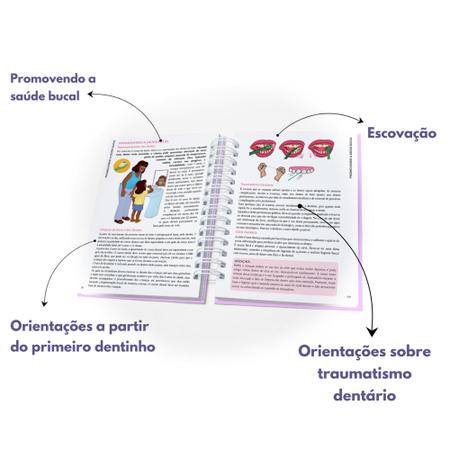 Imagem de Caderneta Vacinação Menina Luxo Capa Dura Versão Atualizada Sus - Arco-íris Rosa