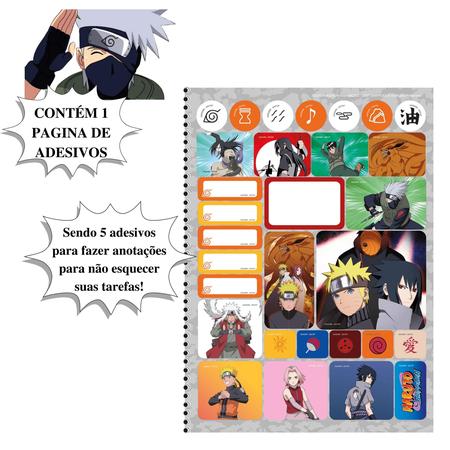 Kit 4 Caderno Sketchbook Naruto Sasuke Sakura Itachi Uchiha em Promoção na  Americanas