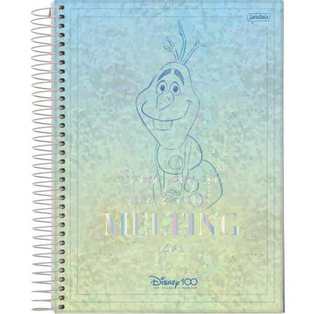 Imagem de Caderno 10X1 Capa Dura Disney 100TH 160FLS. PCT.C/04