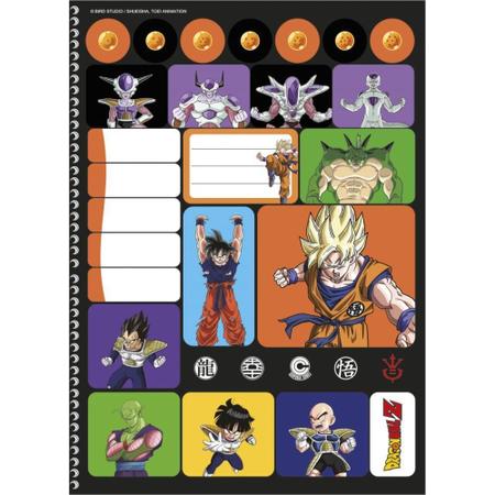 Imagem de Caderno 15X1 Capa Dura Dragon BALL 240F PCT.C/02