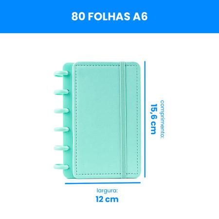 Imagem de Caderno A6 Inteligente Anotações Mini Caderneta De Discos