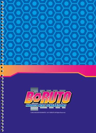 CADERNO UNIV. 1 MATÉRIA NARUTO BORUTO SD - GRACIOSA PRESENTES LTDA EP