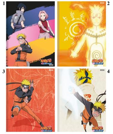 Caderno Brochura Anime NARUTO Shippuden 1/1 (Grande) 80 Folhas - São  Domingos