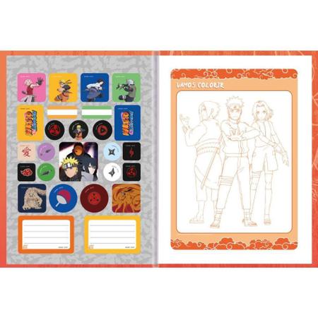 Caderno Brochurão Capa Dura Costurado São Domingos Naruto 1x1 Com 80 Folhas  R.123074 Unidade - Recopel - Festas, Papelaria, Embalagens, Descartáveis,  Produtos de Limpeza, Bomboniere e Casa e Lazer