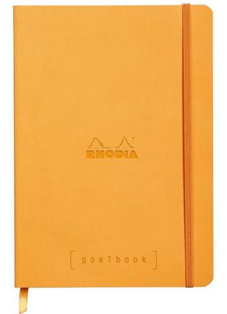 Imagem de Caderno Bullet Journal Goalbook Rhodia A5 Orange