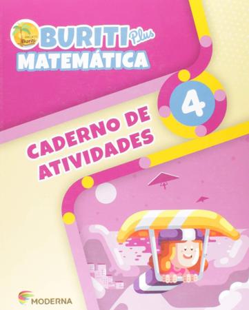 Imagem de Caderno de Atividades Buriti Plus 4 ano - Matemática