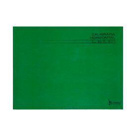 Imagem de Caderno de Caligrafia 1/4 Horizontal 96fls Verde (Tamoio)