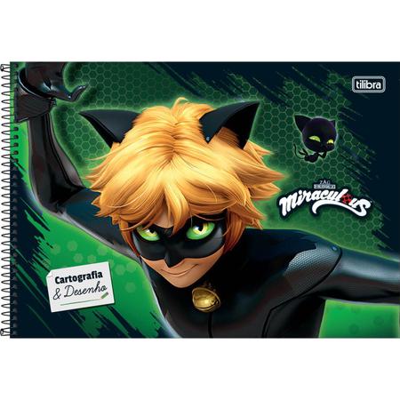 COMO DESENHAR O CAT NOIR  MIRACULOUS LADYBUG 