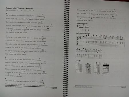 Caderno Sertanejo Letras, Cifras Viola E Violao Vol.3 - Casadei  Instrumentos Musicais