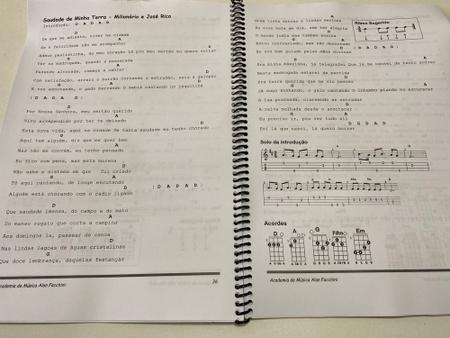 Caderno De Cifras Diversas Para Ukulele