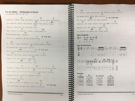 Caderno De Cifras E Tablaturas Violão 184 Pag 95 Músicas