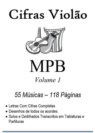 Caderno De Cifras E Tablaturas Violão 184 Pag 95 Músicas