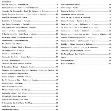 caderno - de - musicas - cifrado - CIFRAS PARA SUA PASTA DE MUSICA