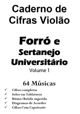 Setas que indicam a batida do ritmo no violão