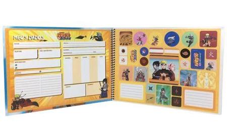 Caderno Desenho Esp. 60 fls - Naruto - São Domingos - PAPELARISSA