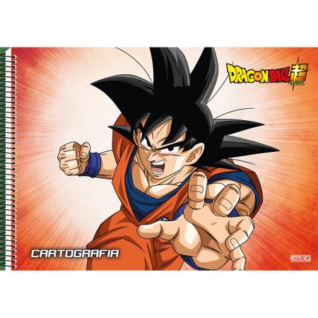 Caderno Espiral 1 Matéria Goku Super Saiyajin Dragon Ball - São Domingos -  Caderno - Magazine Luiza