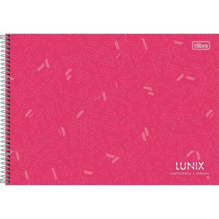 Imagem de Caderno de Desenho e Cartográfia CD Lunix 60 Folhas Tilibra