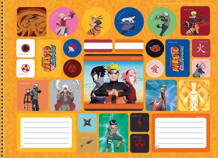 Caderno de Desenho Naruto Shippuden Animes 60 Folhas - São Domingos -  Caderno de Desenho - Magazine Luiza