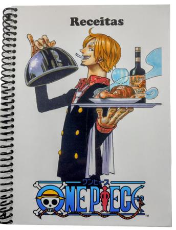 Livro de receitas One Piece no Brasil