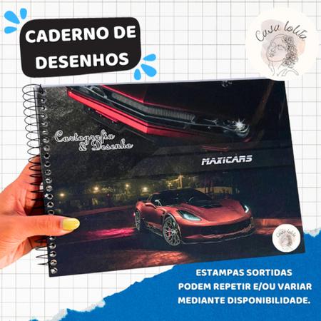 Imagem de Caderno Desenho Artes Espiral S/ Pauta Infantil Cartografia