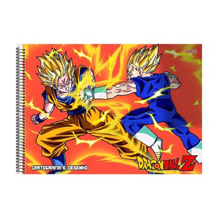 Caderno Desenho Dragon Ball Capa Dura Grande 60 Folhas - SÃO DOMINGOS -  Caderno de Desenho - Magazine Luiza