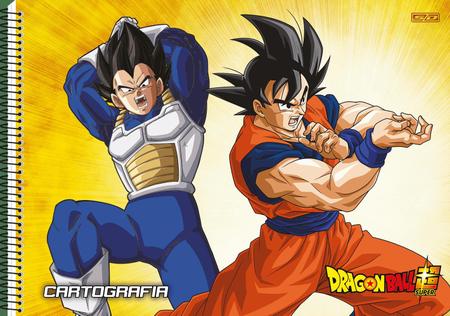 Caderno Desenho UNIV Capa Dura Dragon BALL Z 60F PCT.C/05 - SD Inovacoes -  Caderno de Desenho - Magazine Luiza