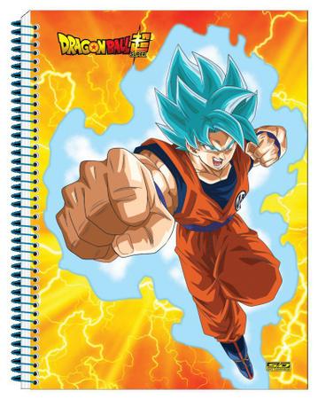 Caderno Espiral 1 Matéria Goku Super Saiyajin Dragon Ball - São Domingos -  Caderno - Magazine Luiza