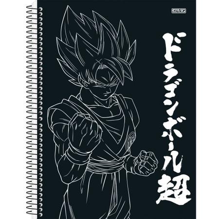 Caderno Dragon Ball Super de Desenho e Cartografia 96 Folhas em