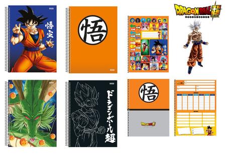 Caderno De Desenho São Domingos Dragon Ball - Art Pel