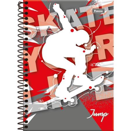 Imagem de Caderno Espiral 1/4 Capa Dura JUMP 80FLS.