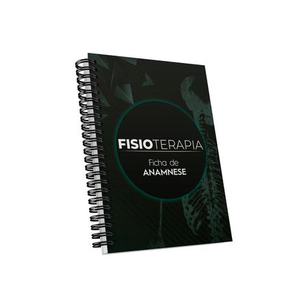 Anamnese Fisioterapia - Caderno - Bloco - Evolução - 100 fls - A4