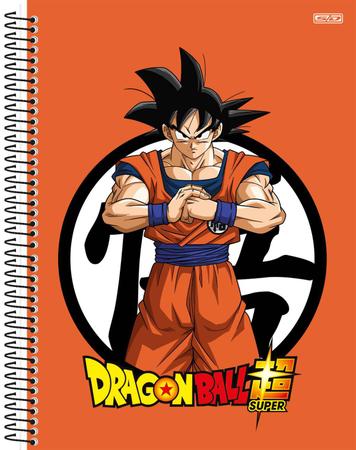 Caderno de Cartografia e Desenho Dragon Ball Super - Goku Black vs Beerus -  São Domingos - Caderno de Cartografia - Magazine Luiza