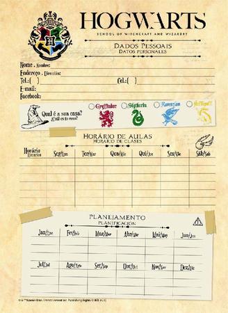 Imagem de Caderno Harry Potter 10 matérias capa nova