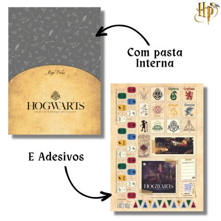 Adesivos Feitiços Magia Harry Potter Hogwarts Fixa Bem Fácil