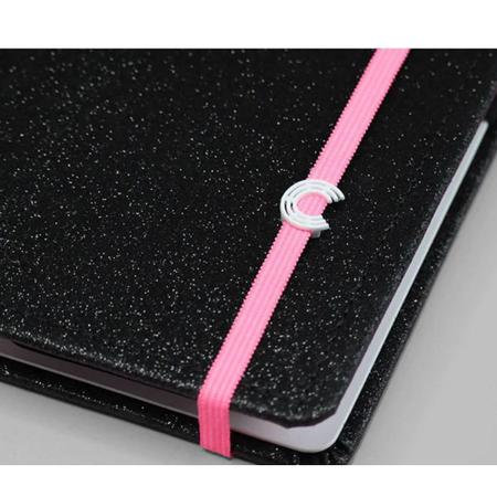 Imagem de Caderno Inteligente LETS GLITTER NEON BLACK - Pequeno - A5